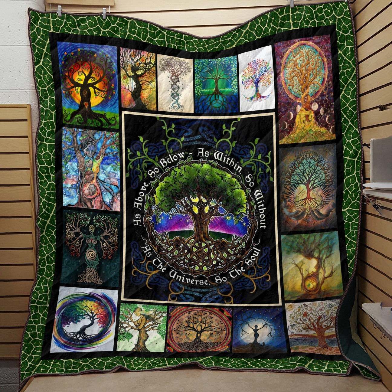 Celtic Quilt Blanket DHC13123773VT