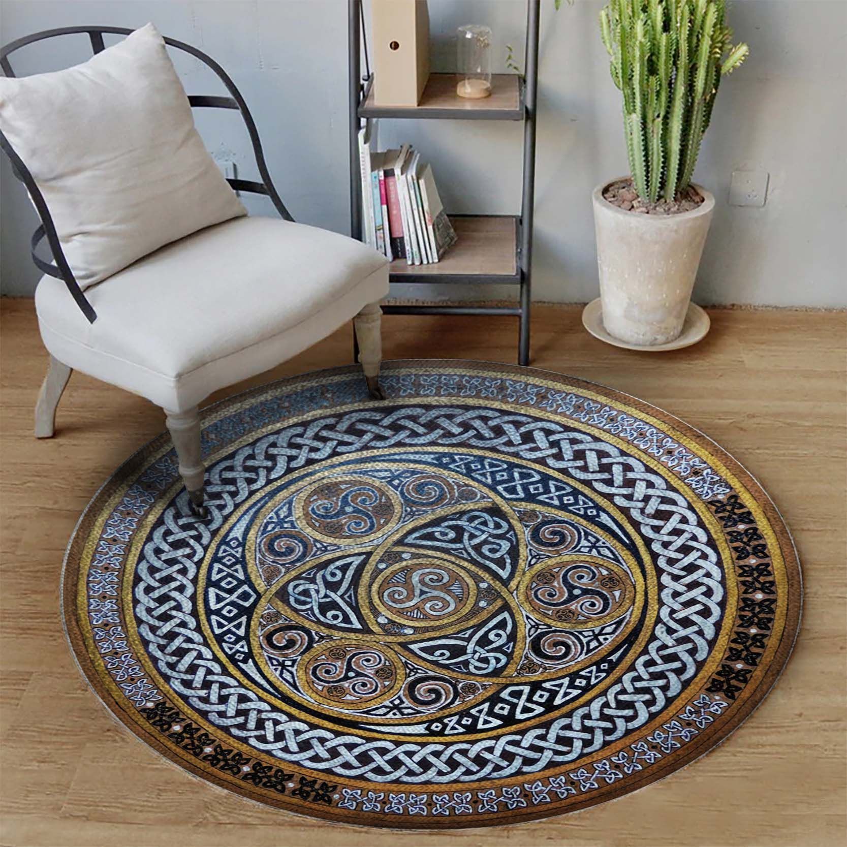 Celtic Round Carpet