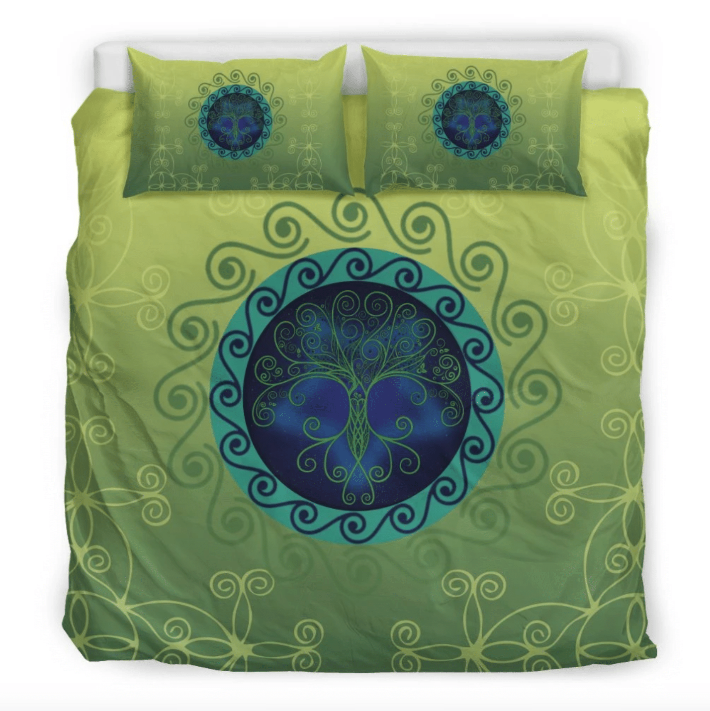 Celtic Scann Bethadh Shamrock St. Patrick’s Day Bedding Set
