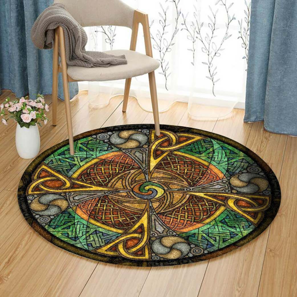 Celtic Round Carpet