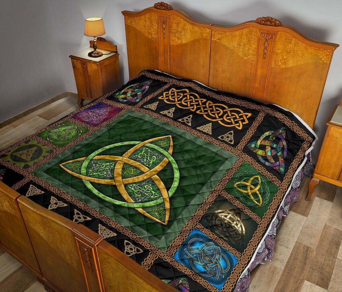 Celtic Trinity Knot quilt DHC281111477DD