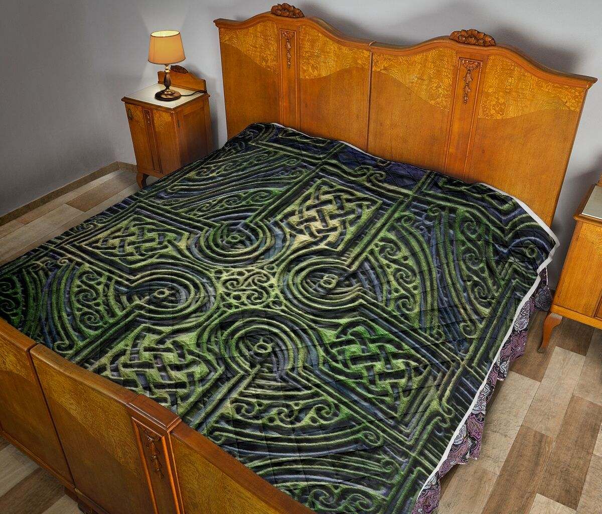 CELTIC WALLPAPER QUILT DHC281111446DD