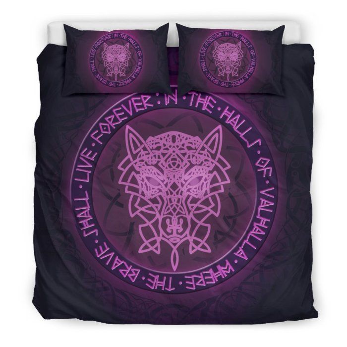 Celtic Wolf Bedding Set