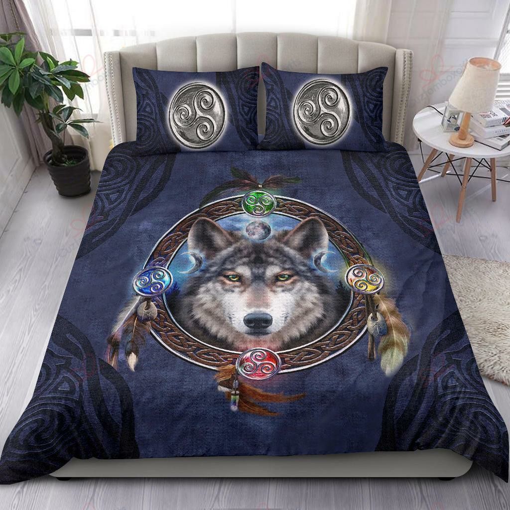 Celtic Wolf Bedding Set
