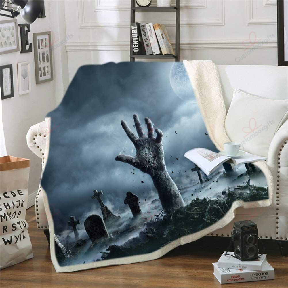 Cemetery Fleece Blanket
