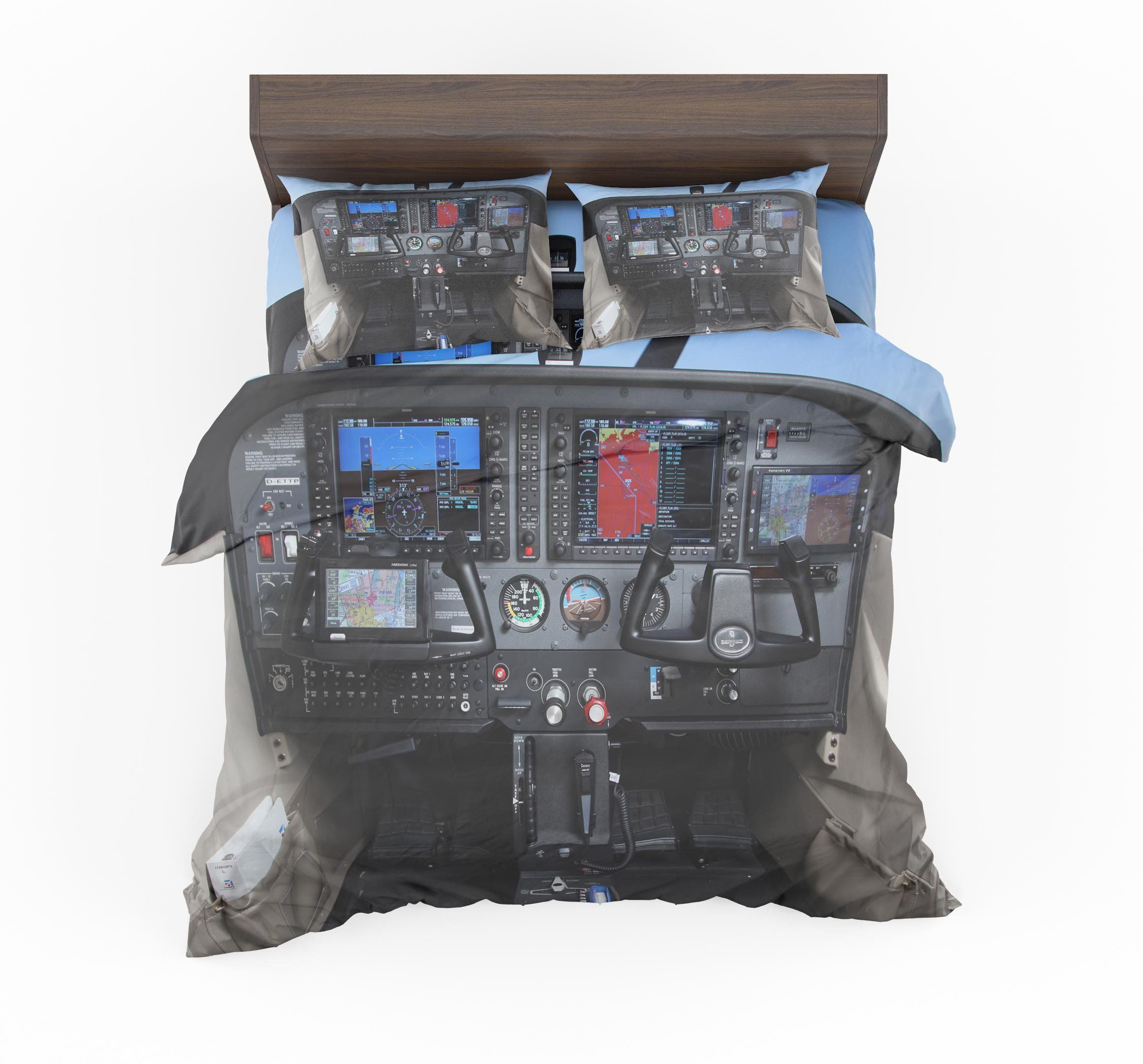 Cessna 172 Cockpit Bedding Set