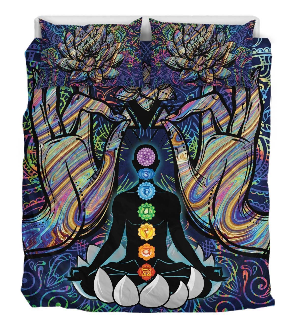 Chakra Meditate Bedding Set