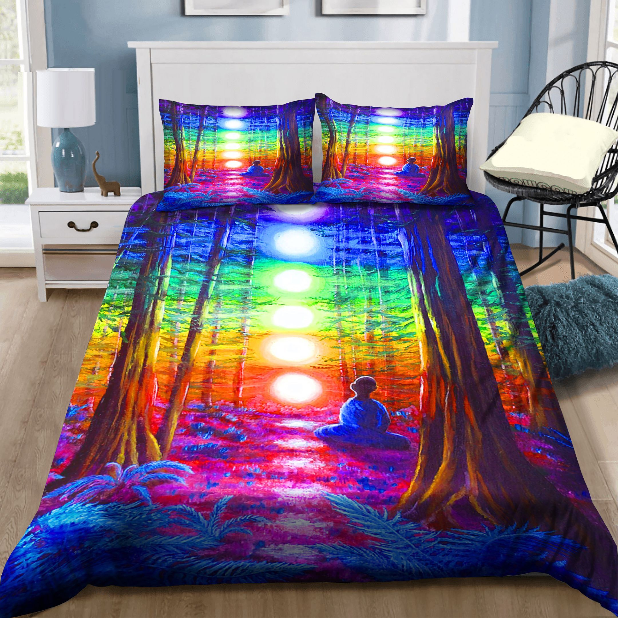Chakra Meditation Bedding Set