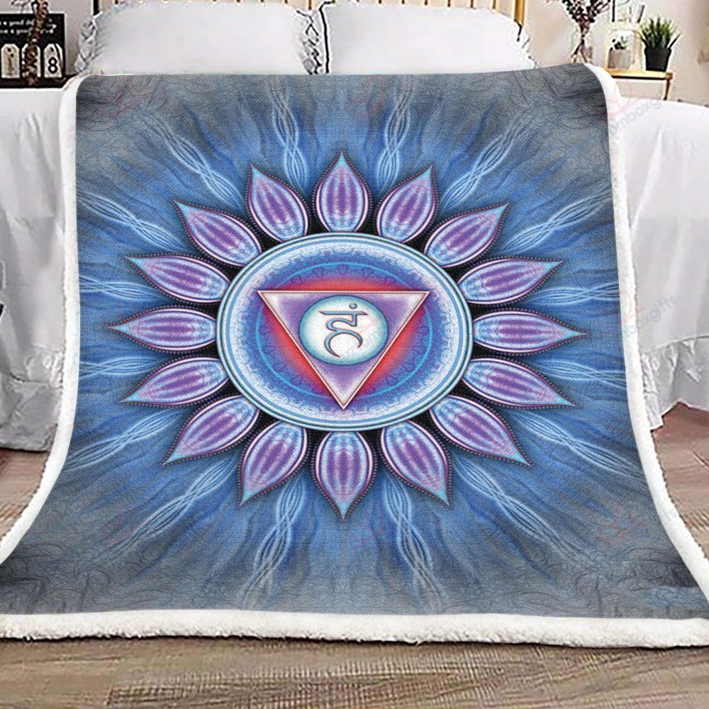 Chakra Fleece Blanket