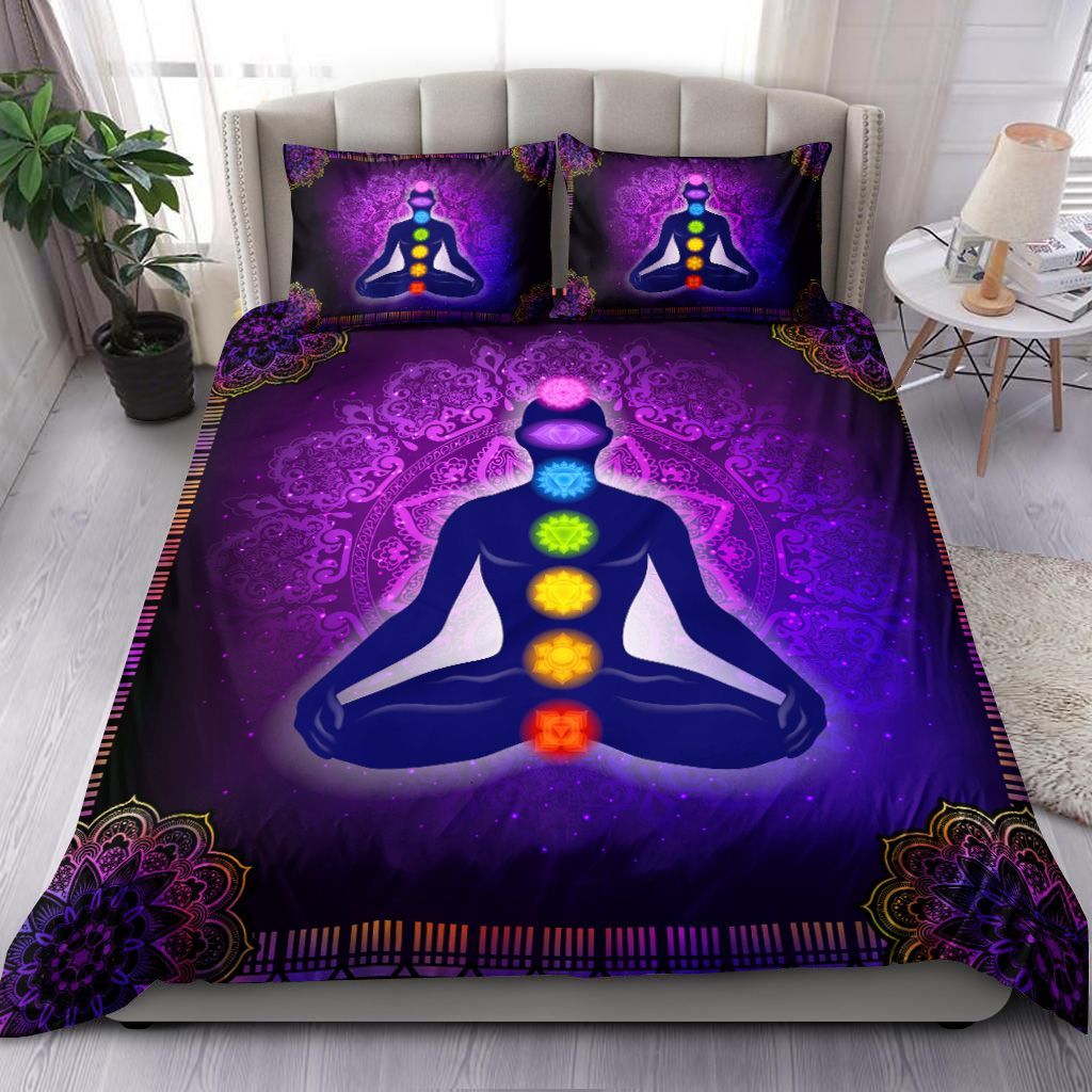 Chakra Yoga Mandala Bedding Set