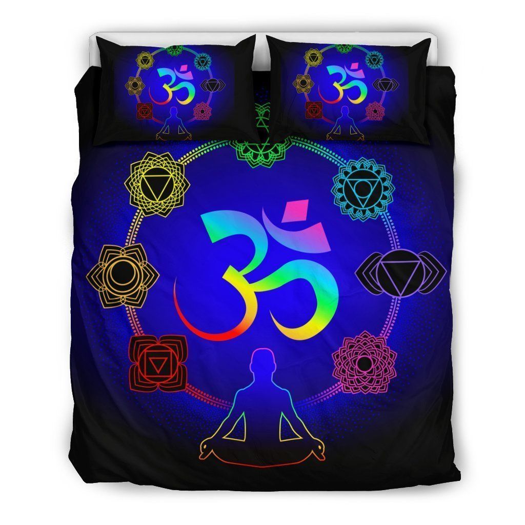 Chakra Zen Yoga Om Bedding Set