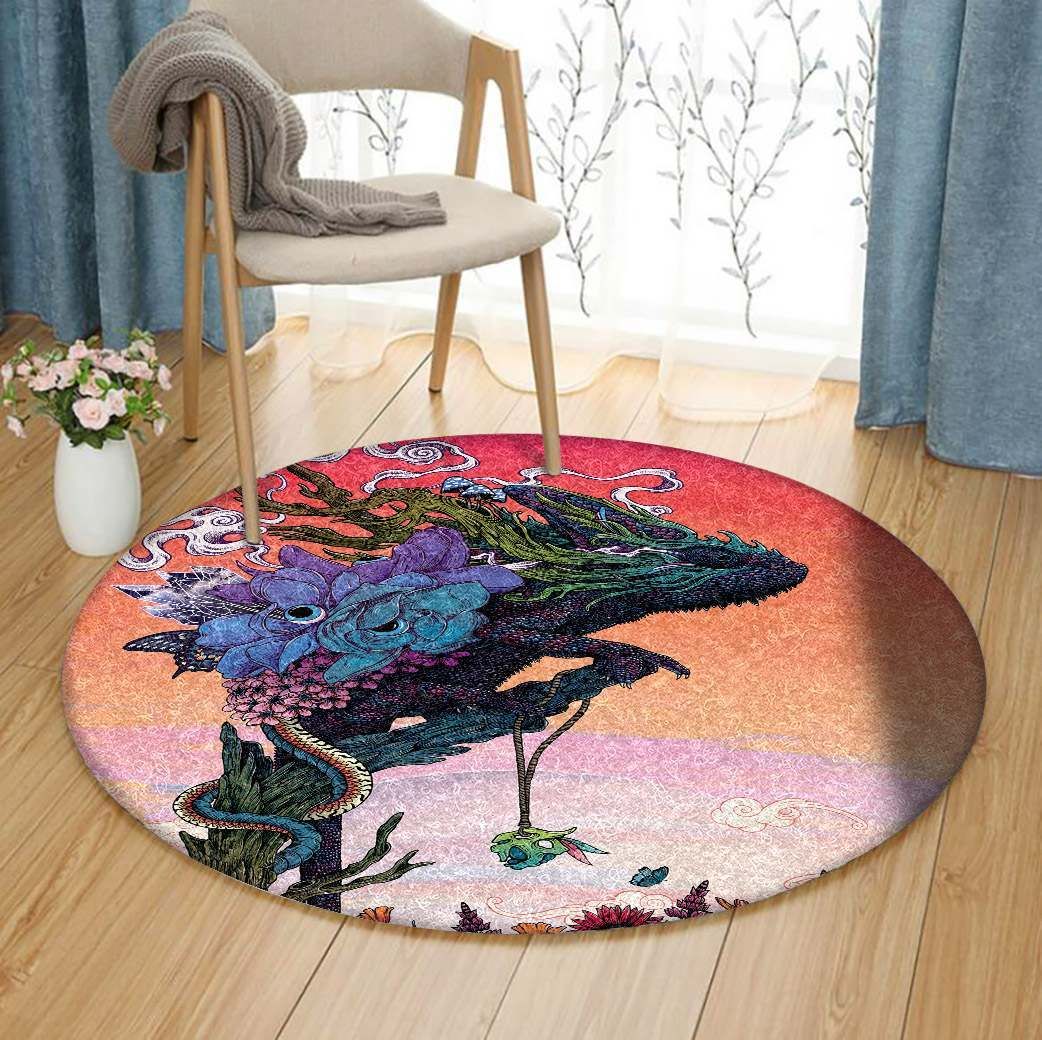 Chameleon Round Carpet
