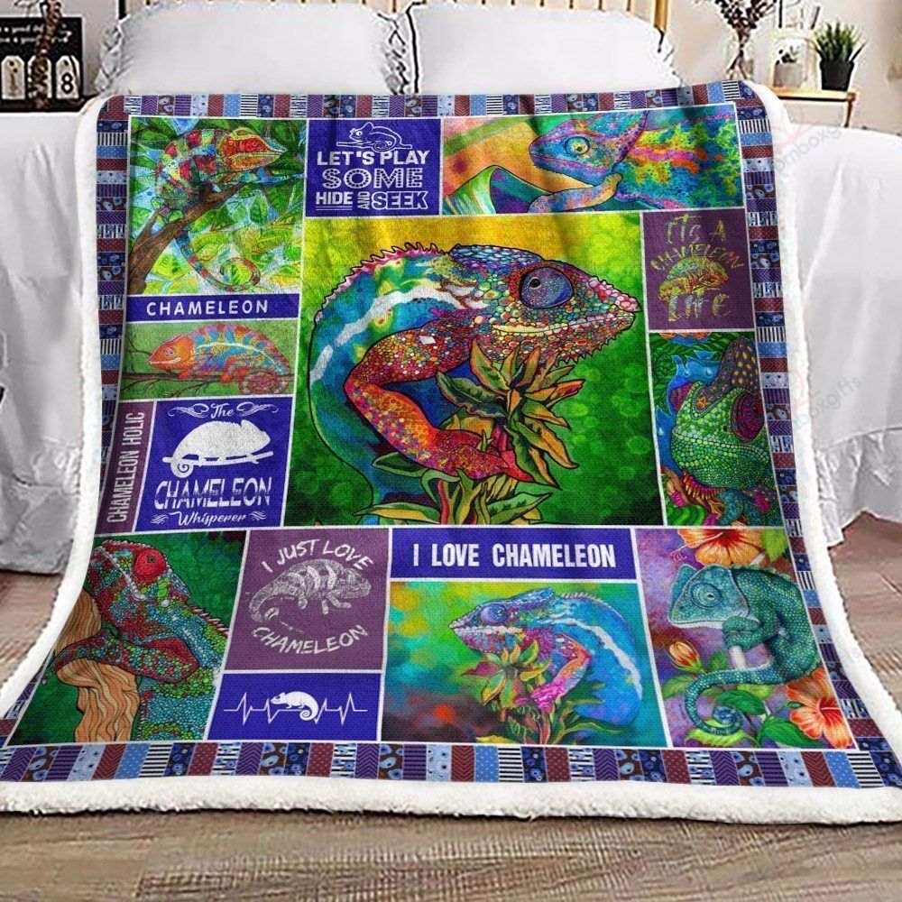 Chameleon Fleece Blanket