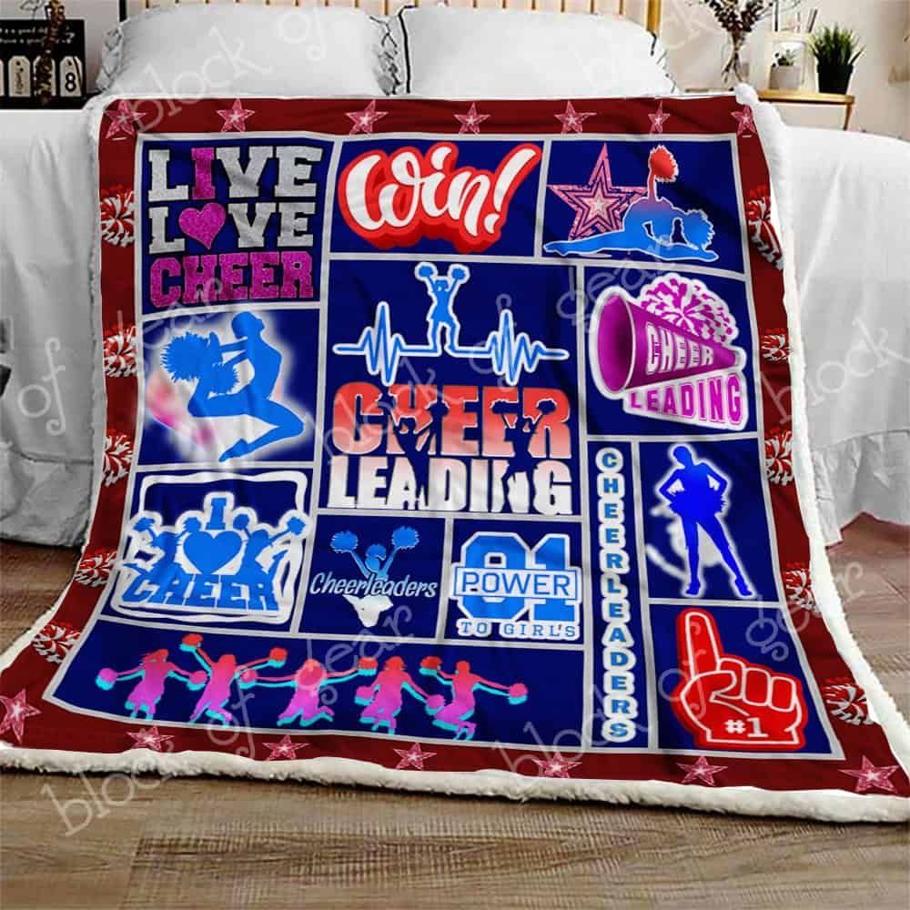 Cheerleaders Fleece Blanket