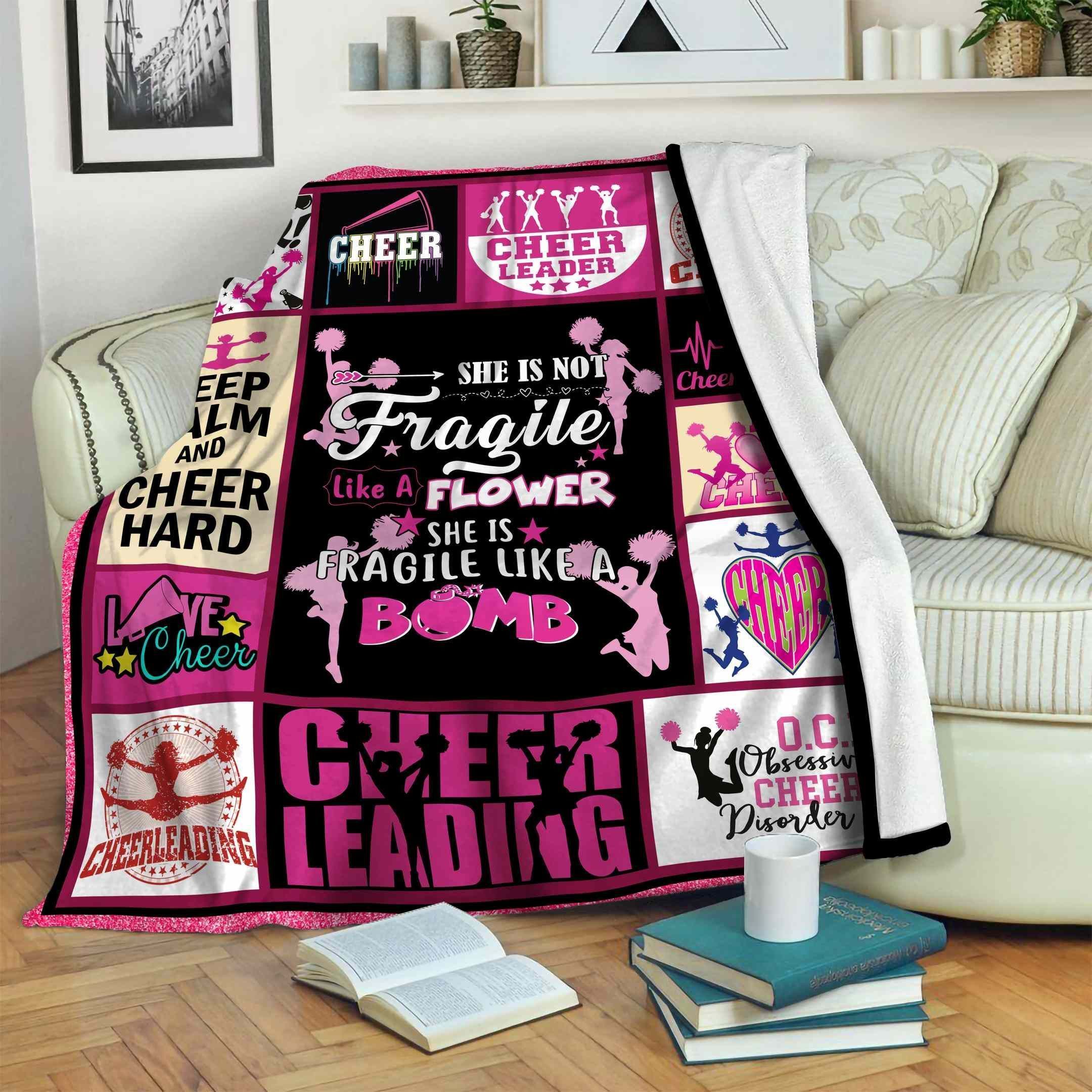 Cheerleading Fleece Blanket