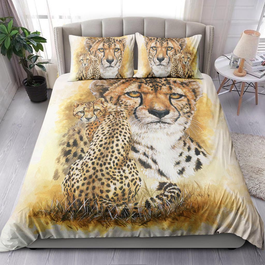 Cheetah Bedding Set