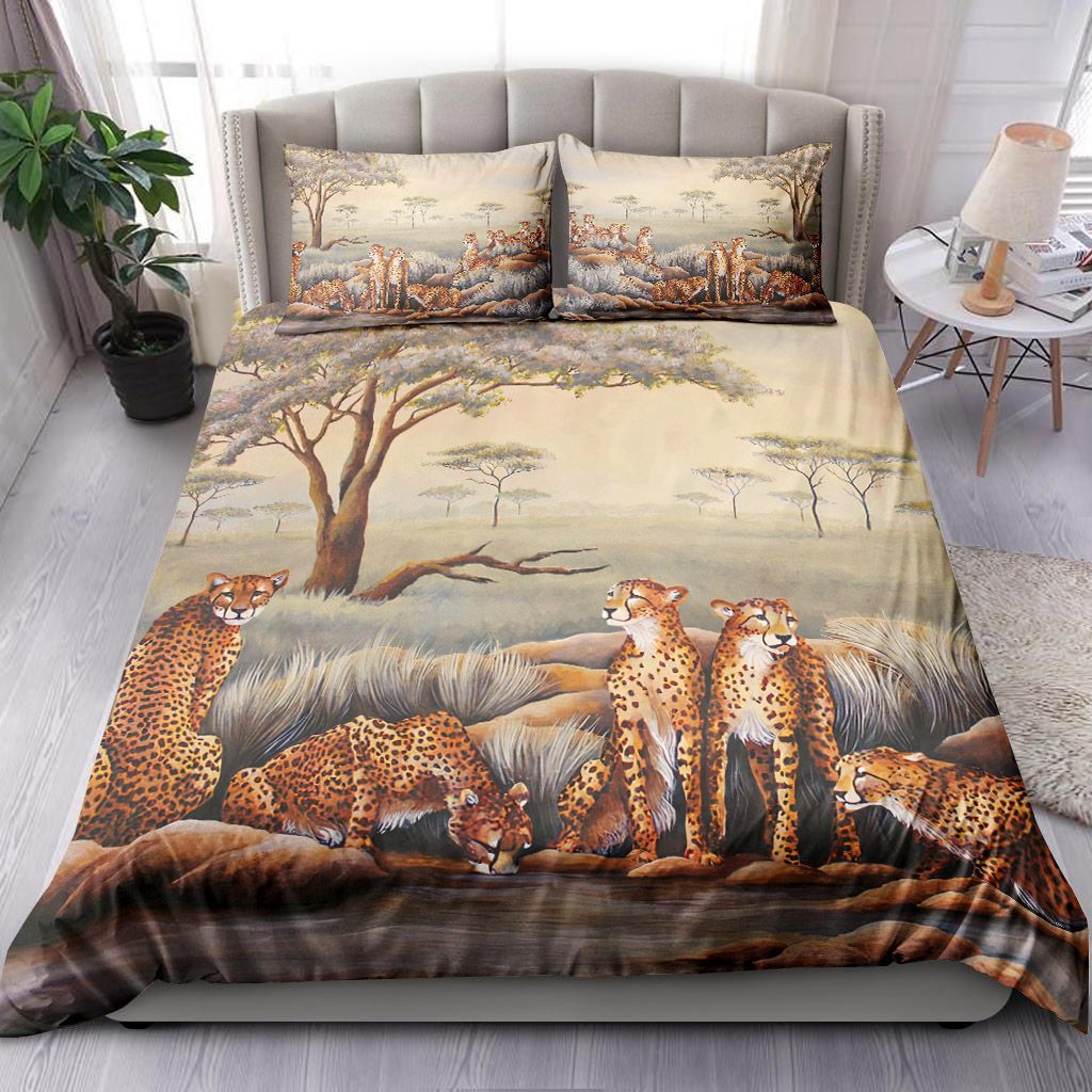 Cheetah Bedding Set