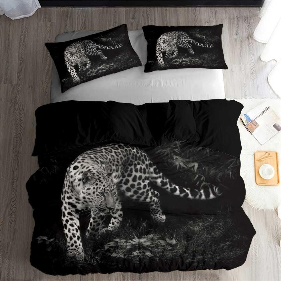 Cheetah Wild And Free Printed Bedding Set