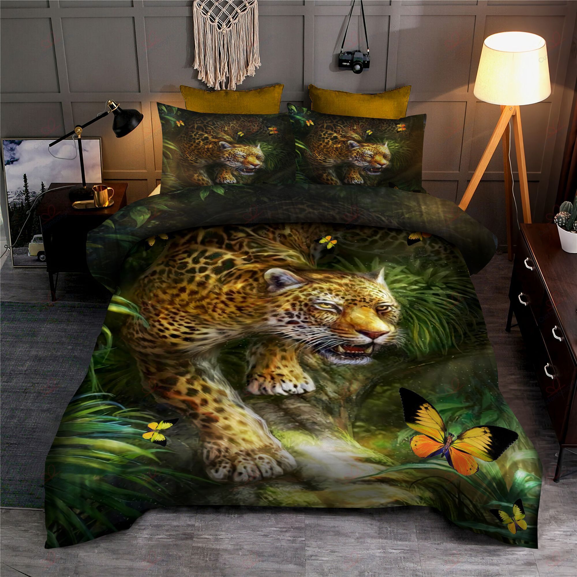 Cheetahs In The Forest GS 1108QA Bedding Set