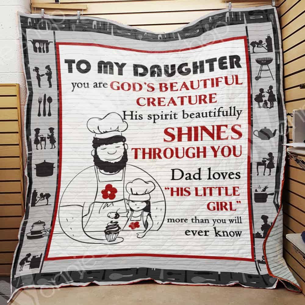 Chef Dad Quilt Blanket DHC01021496TD