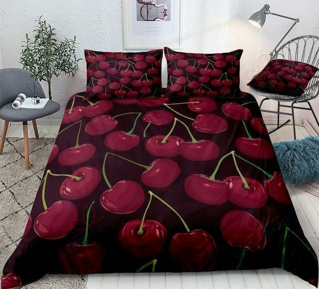 Cherry Bedding Set