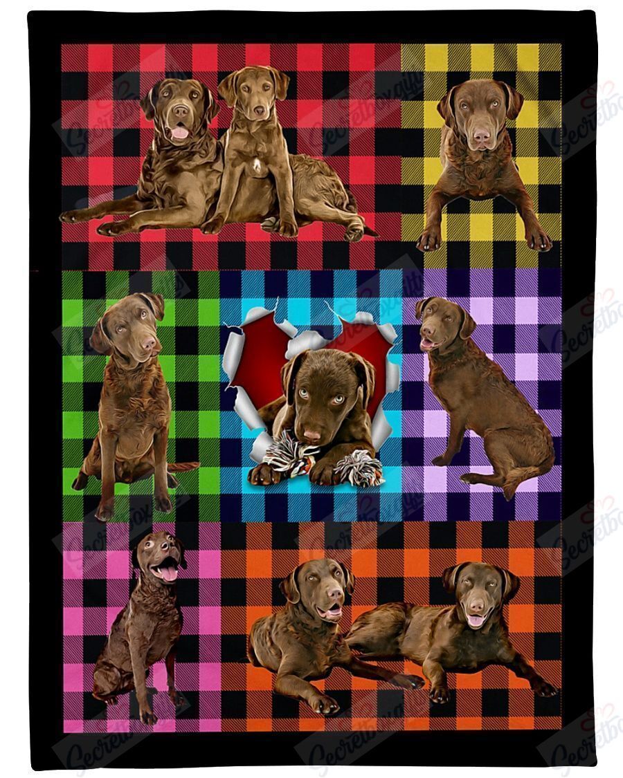 Chesapeake Bay Retriever Fleece Blanket