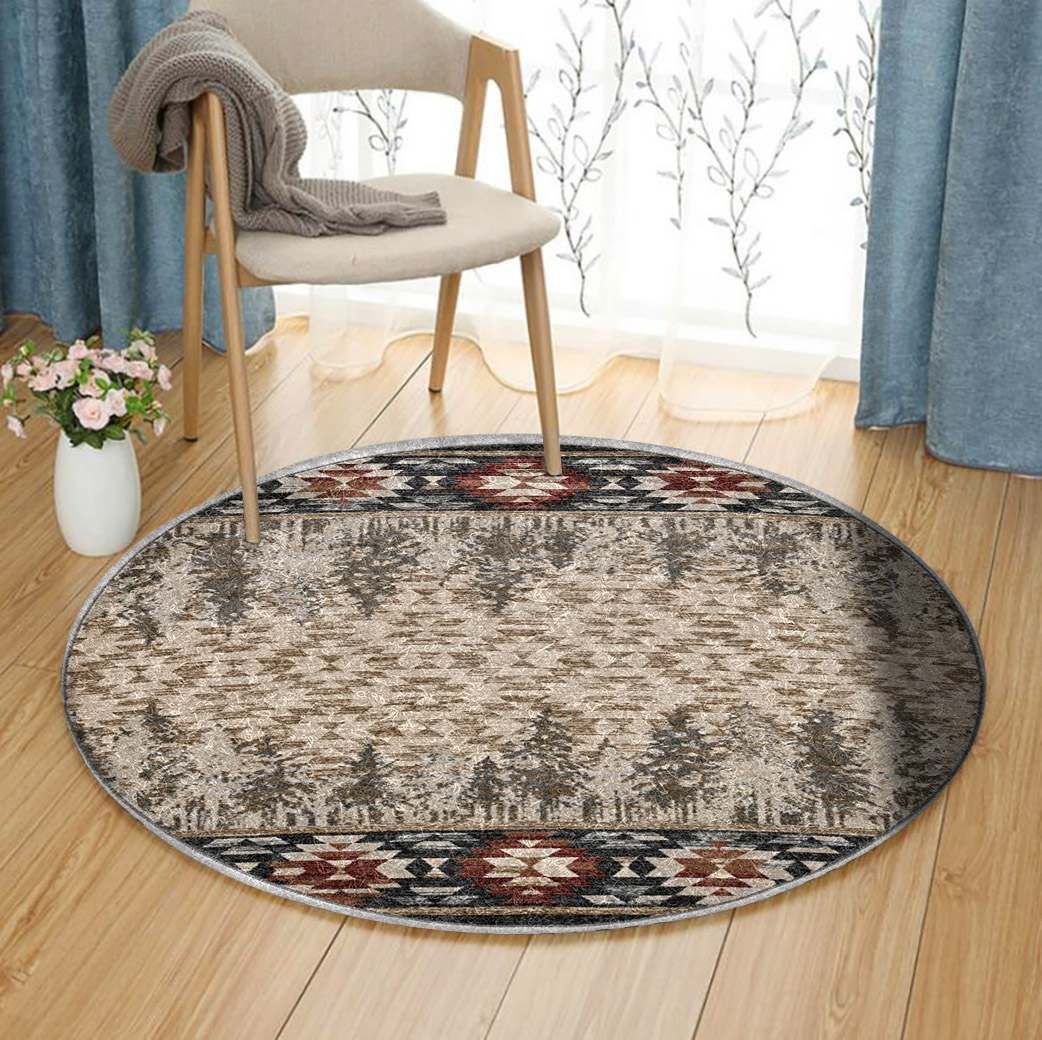 Chester Pines Round Carpet