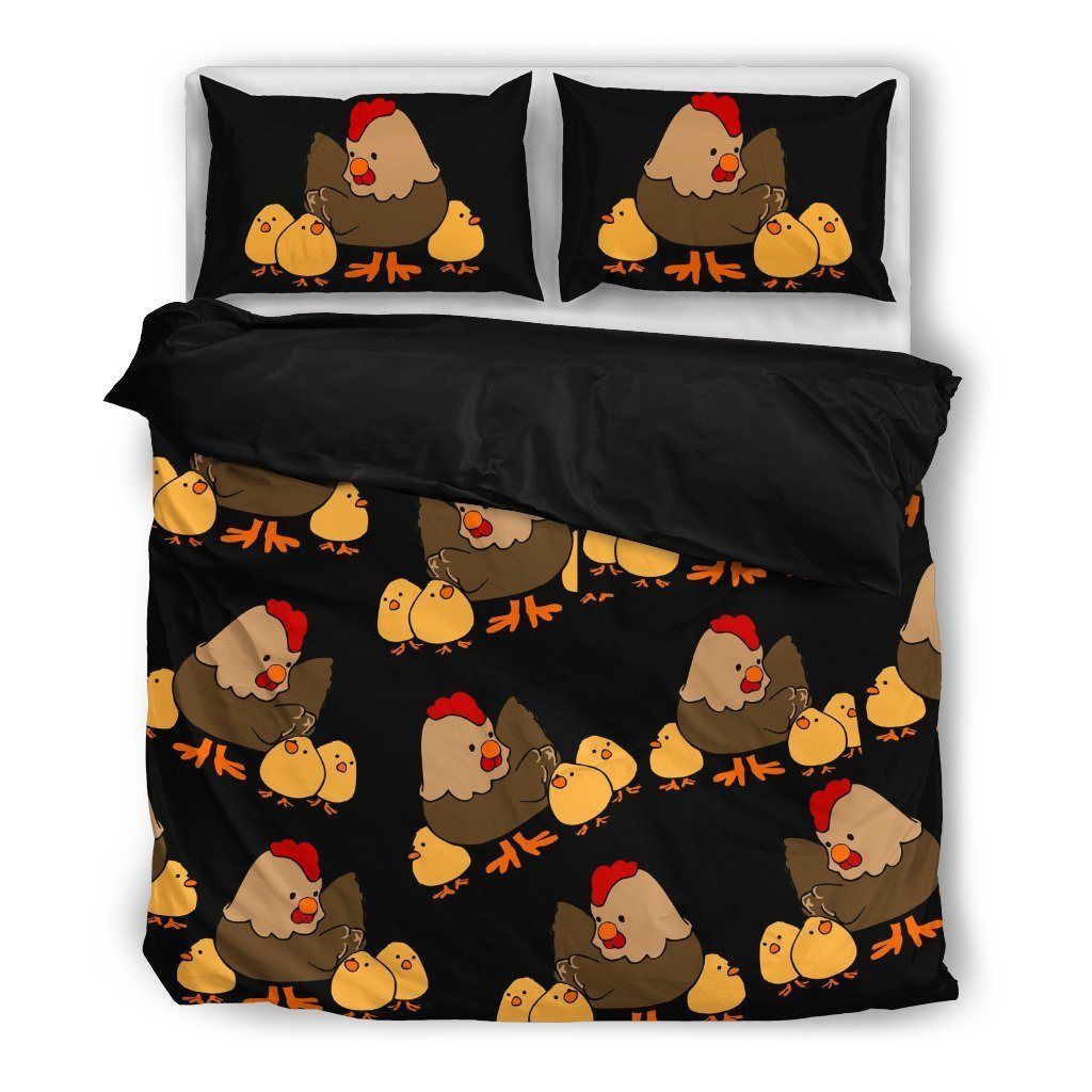 Chicken Farm Themed Bedding Set