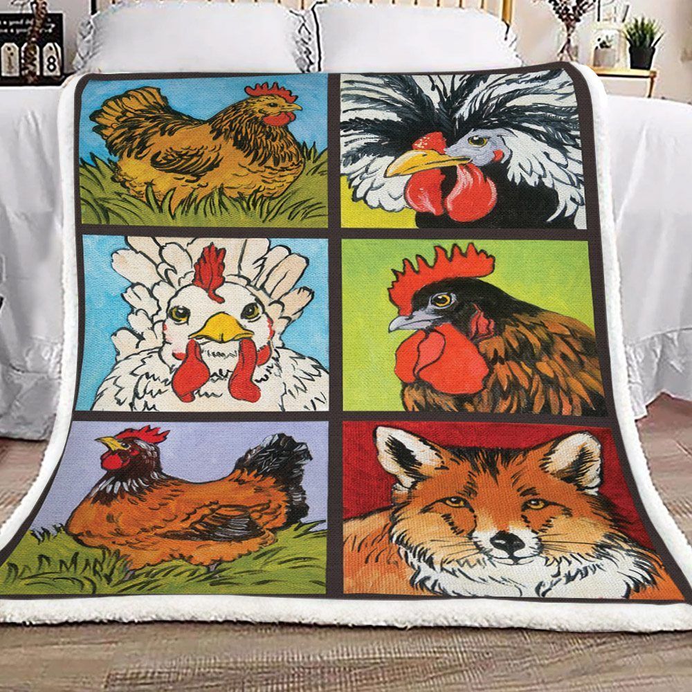 Chicken And Fox Sherpa Fleece