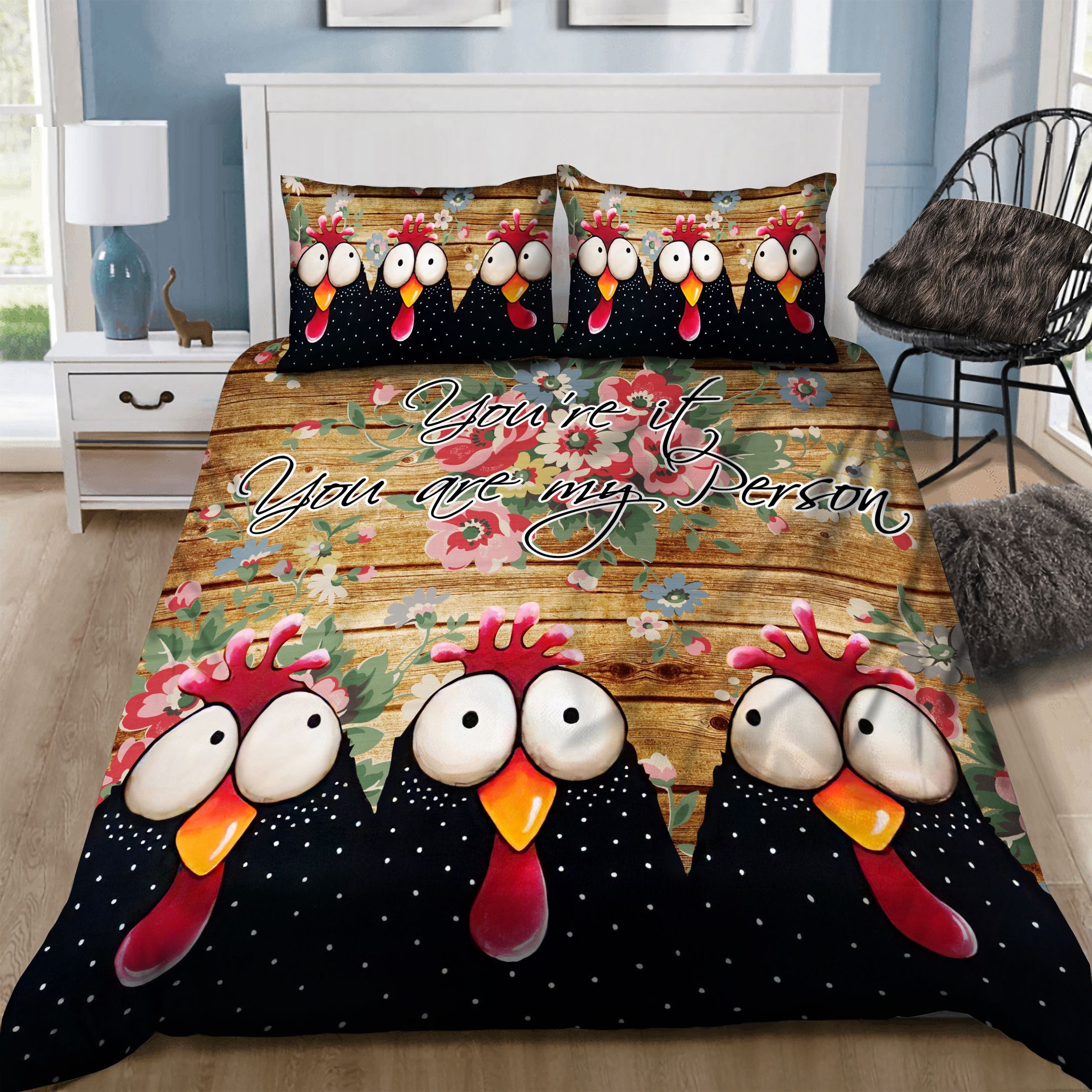 Chicken Bedding Set