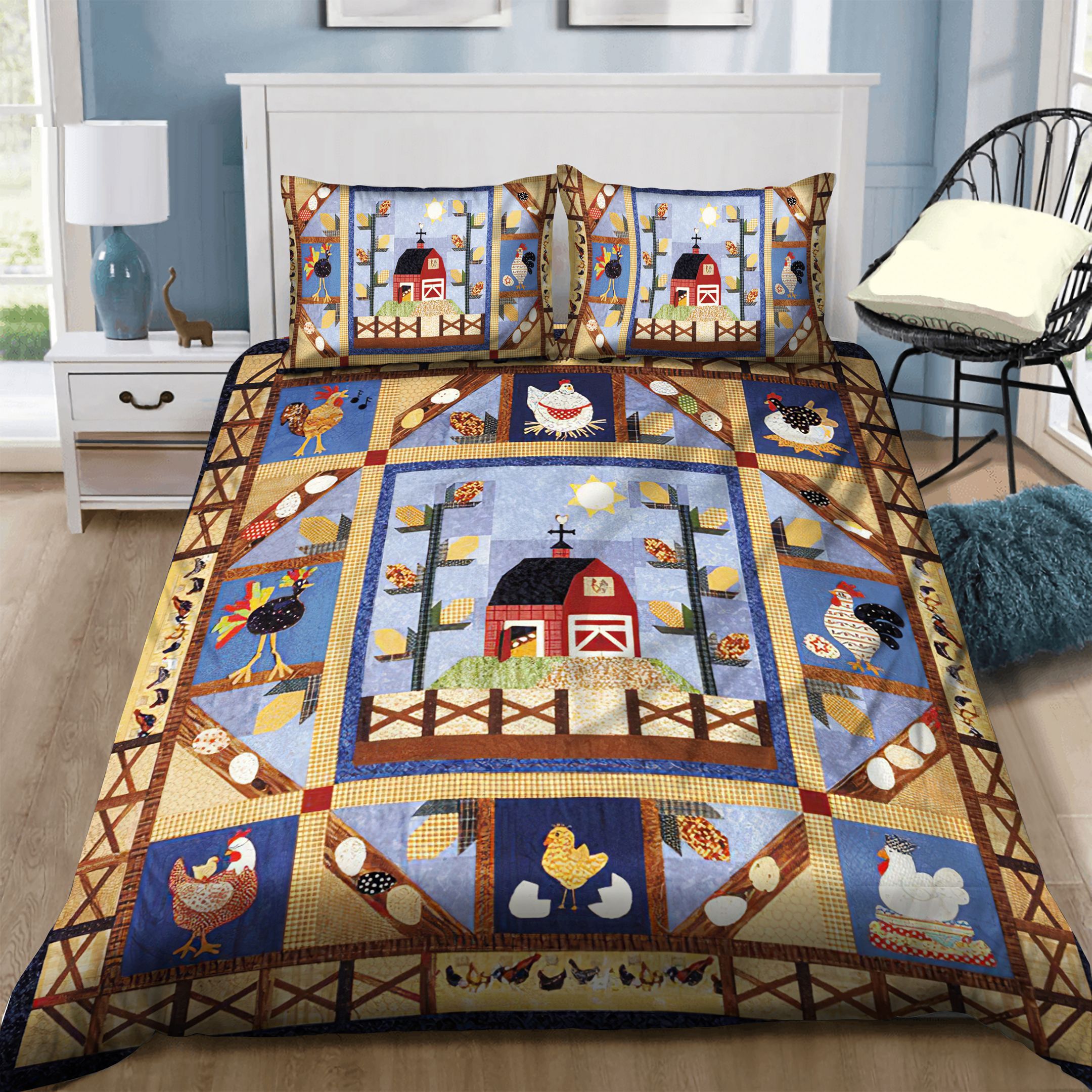 Chicken Bedding Set