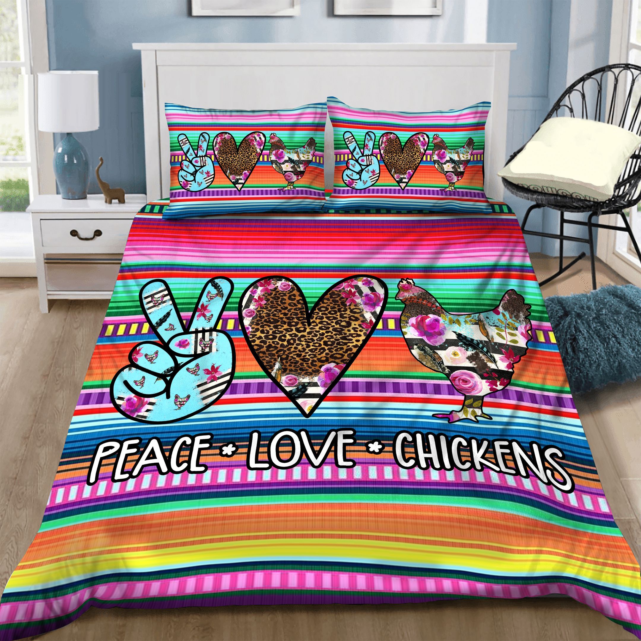 Chicken Bedding Set