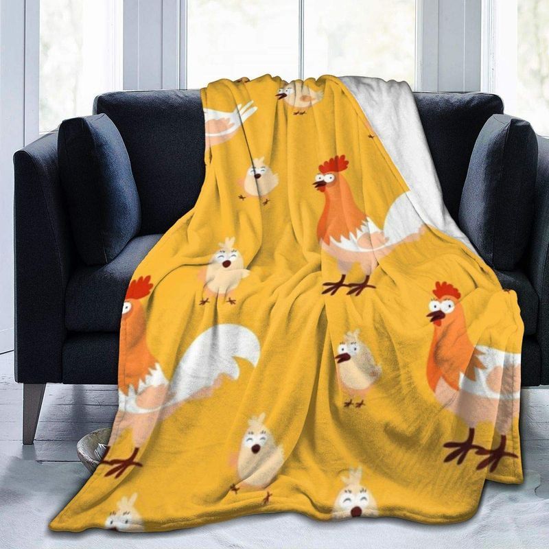 Chicken Chick Sherpa Fleece Blanket