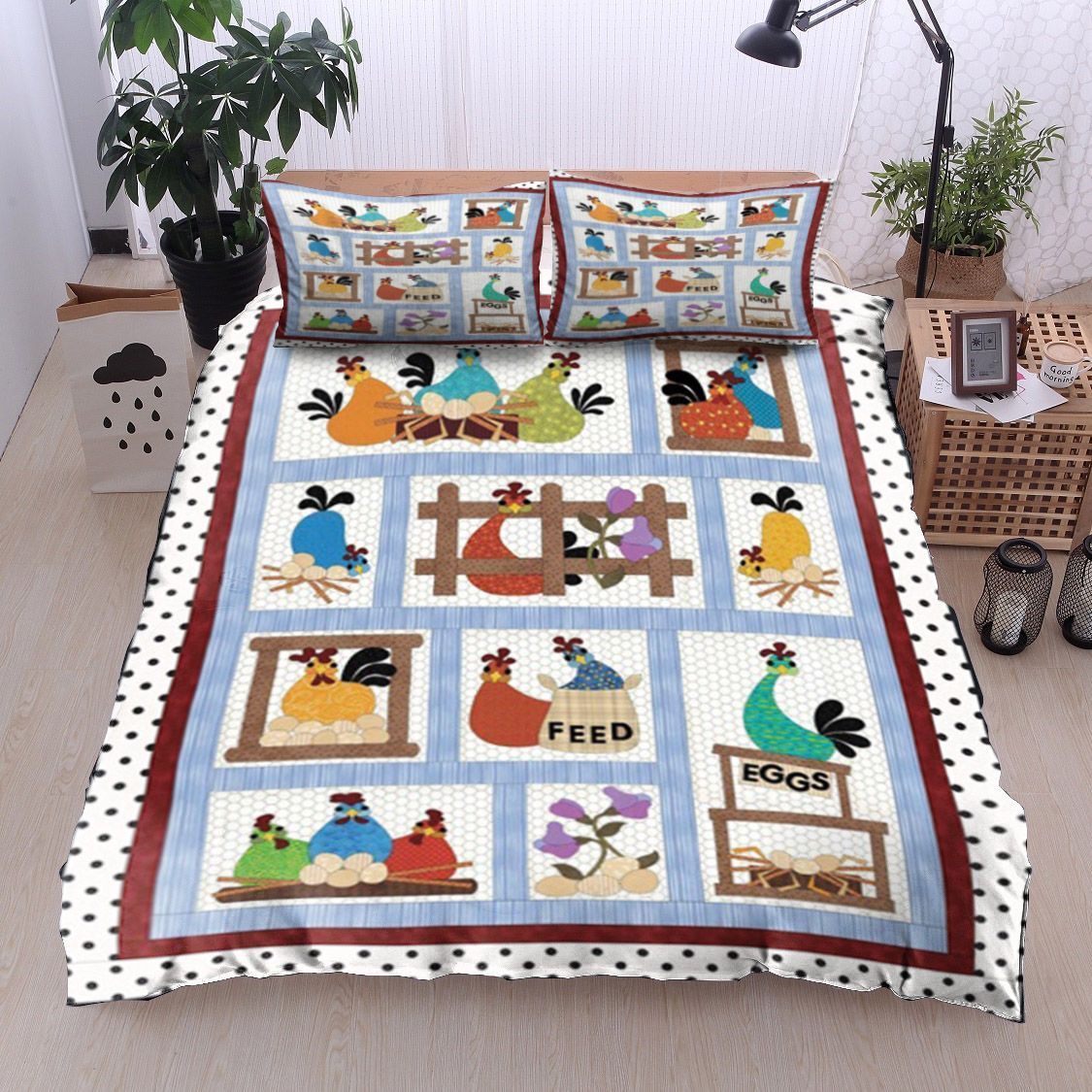 Chicken Bedding Set