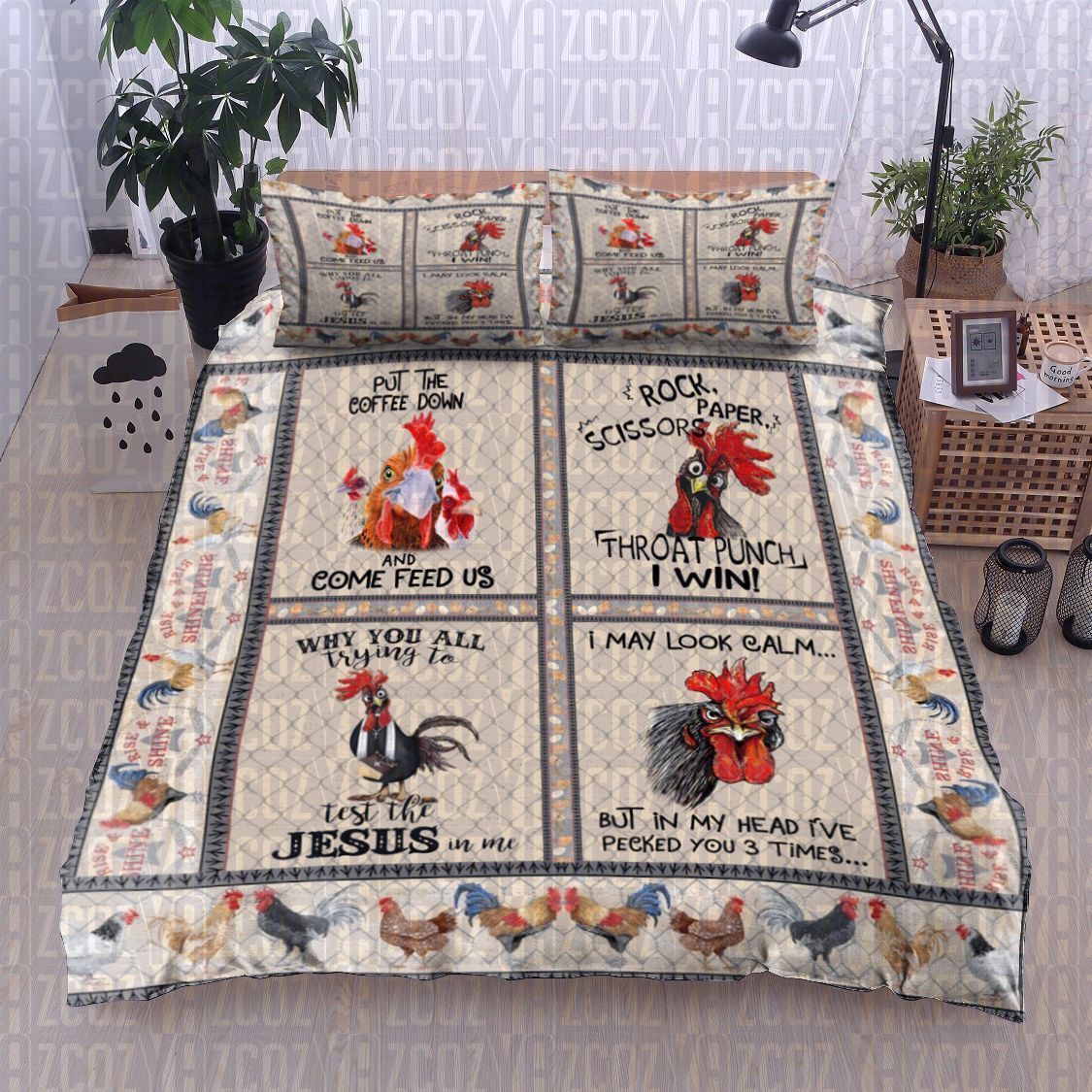 Chicken Bedding Set