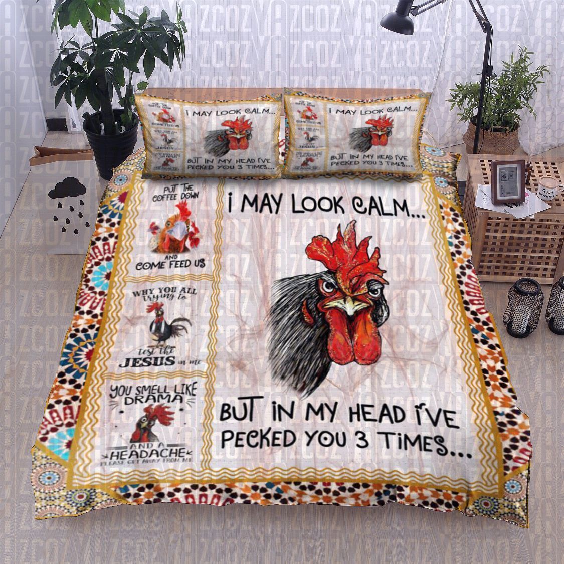 Chicken Bedding Set
