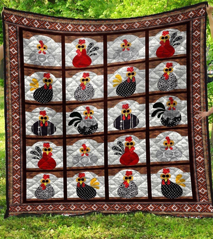 Chicken CLP280615 Quilt Blanket