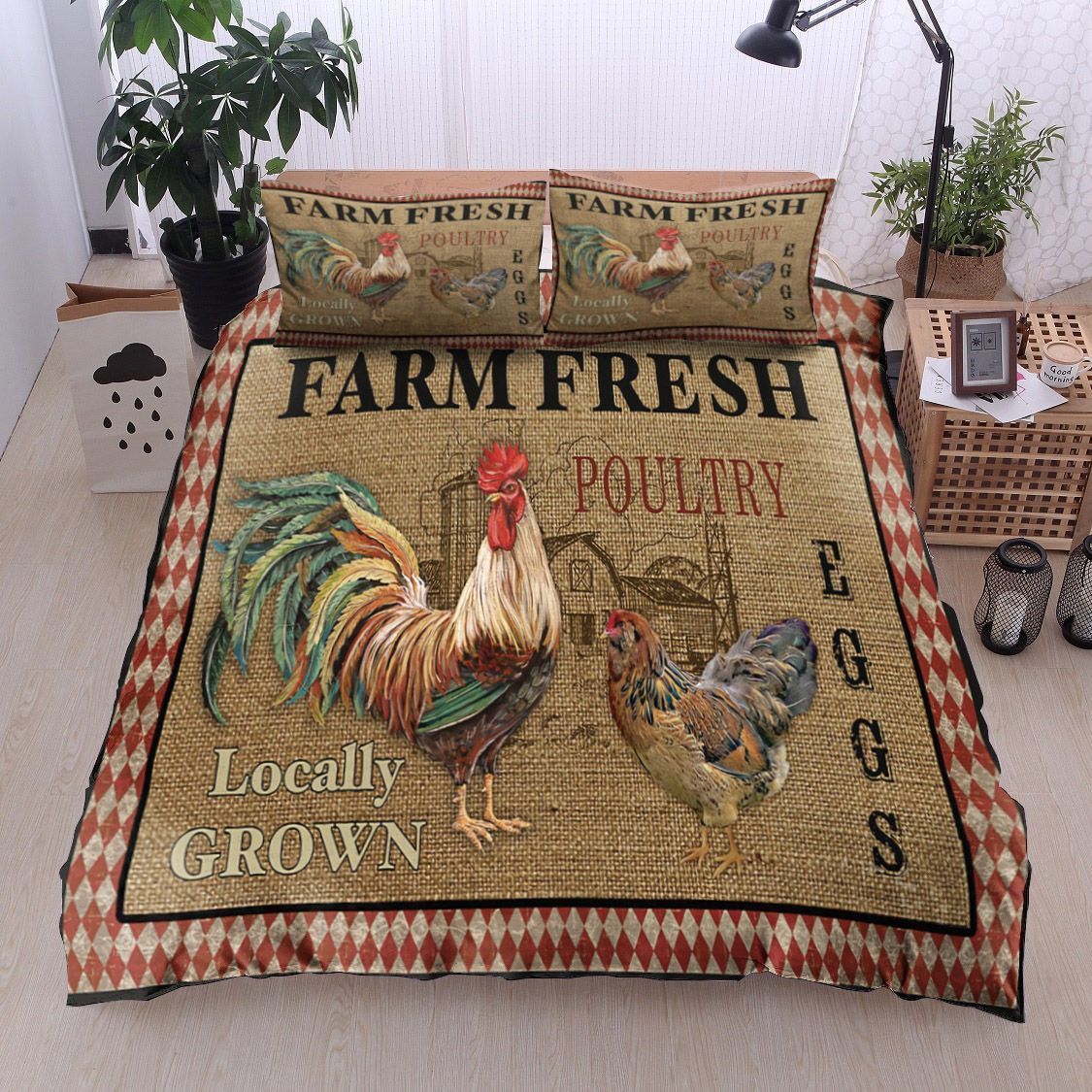 Chicken Bedding Set
