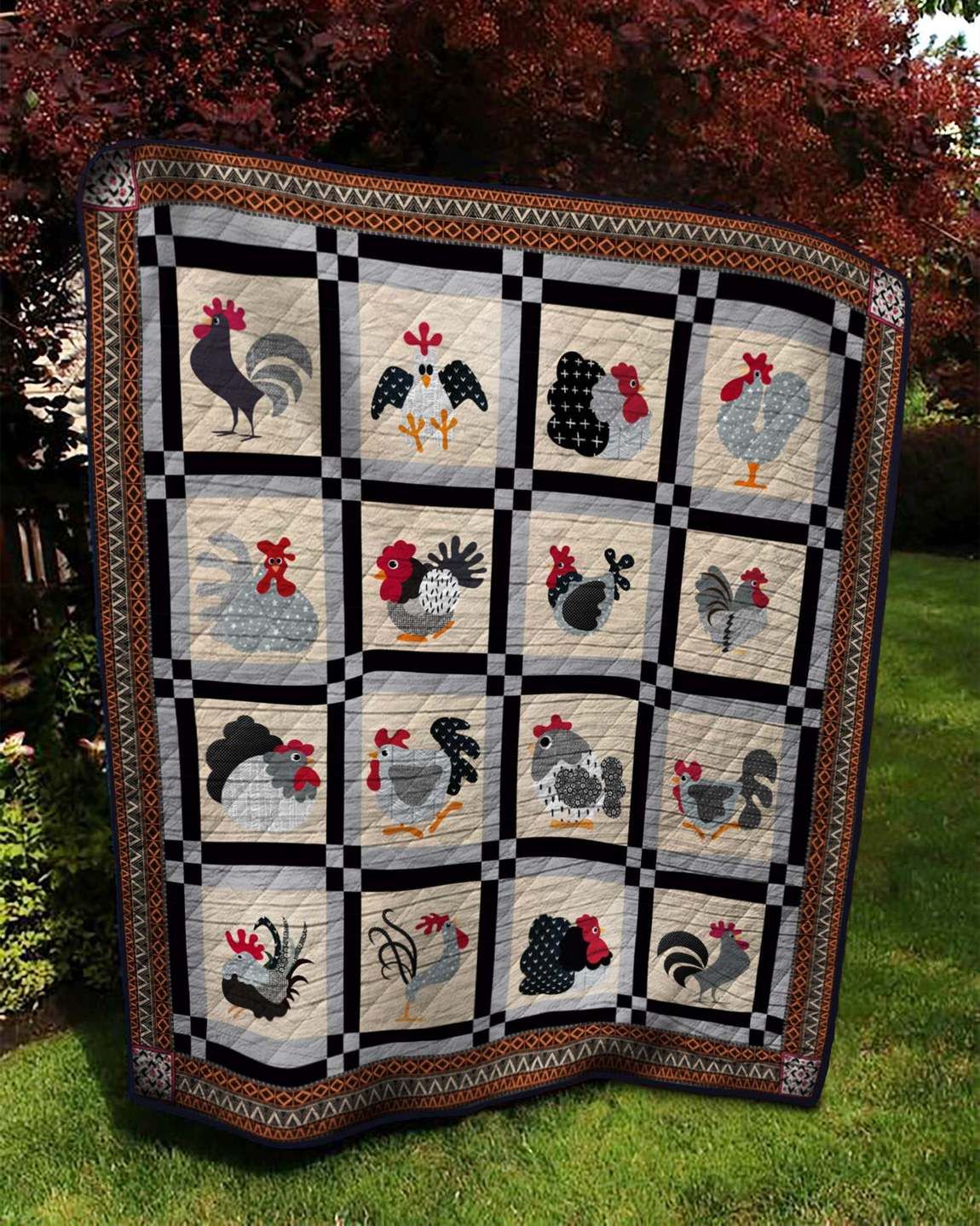 Chicken DN180506 Quilt Blanket
