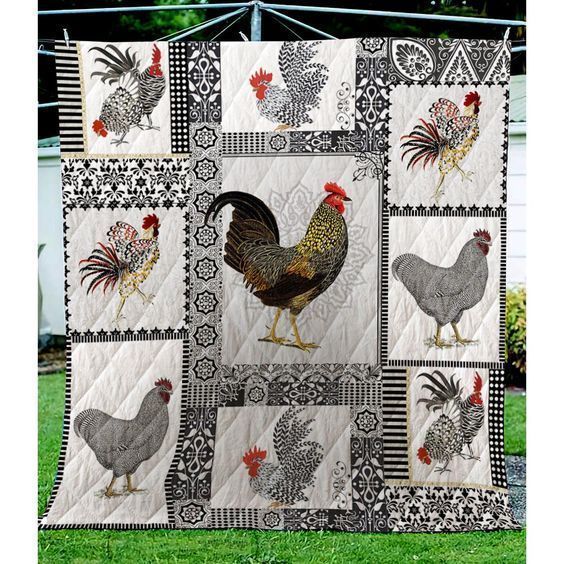 Chicken DTC2410139 Quilt Blanket