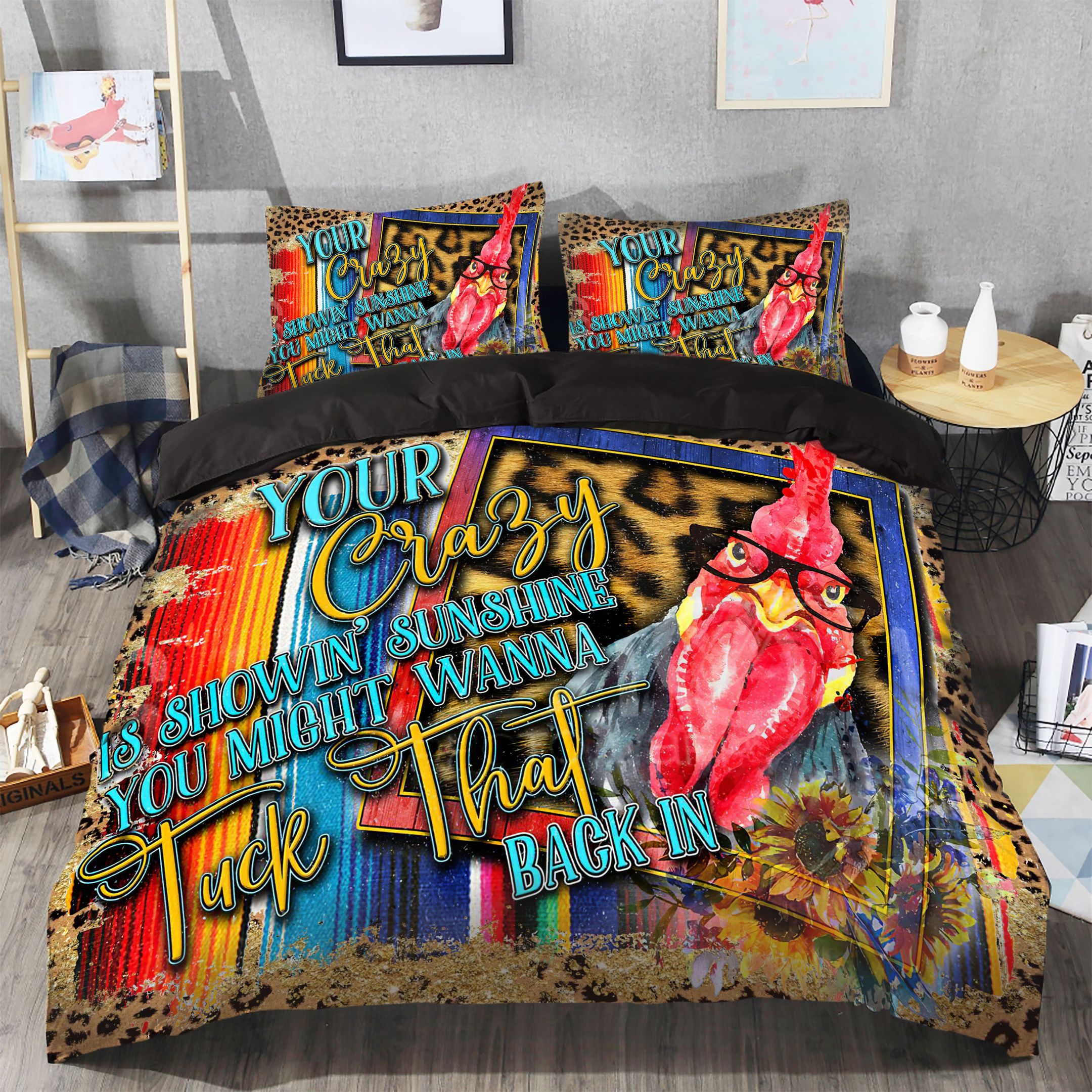 Chicken Farm Bedding Set