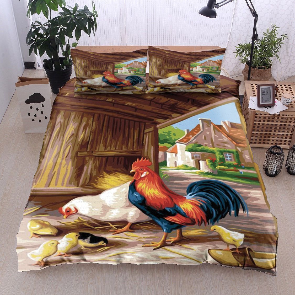 Chicken Farm Bedding Set