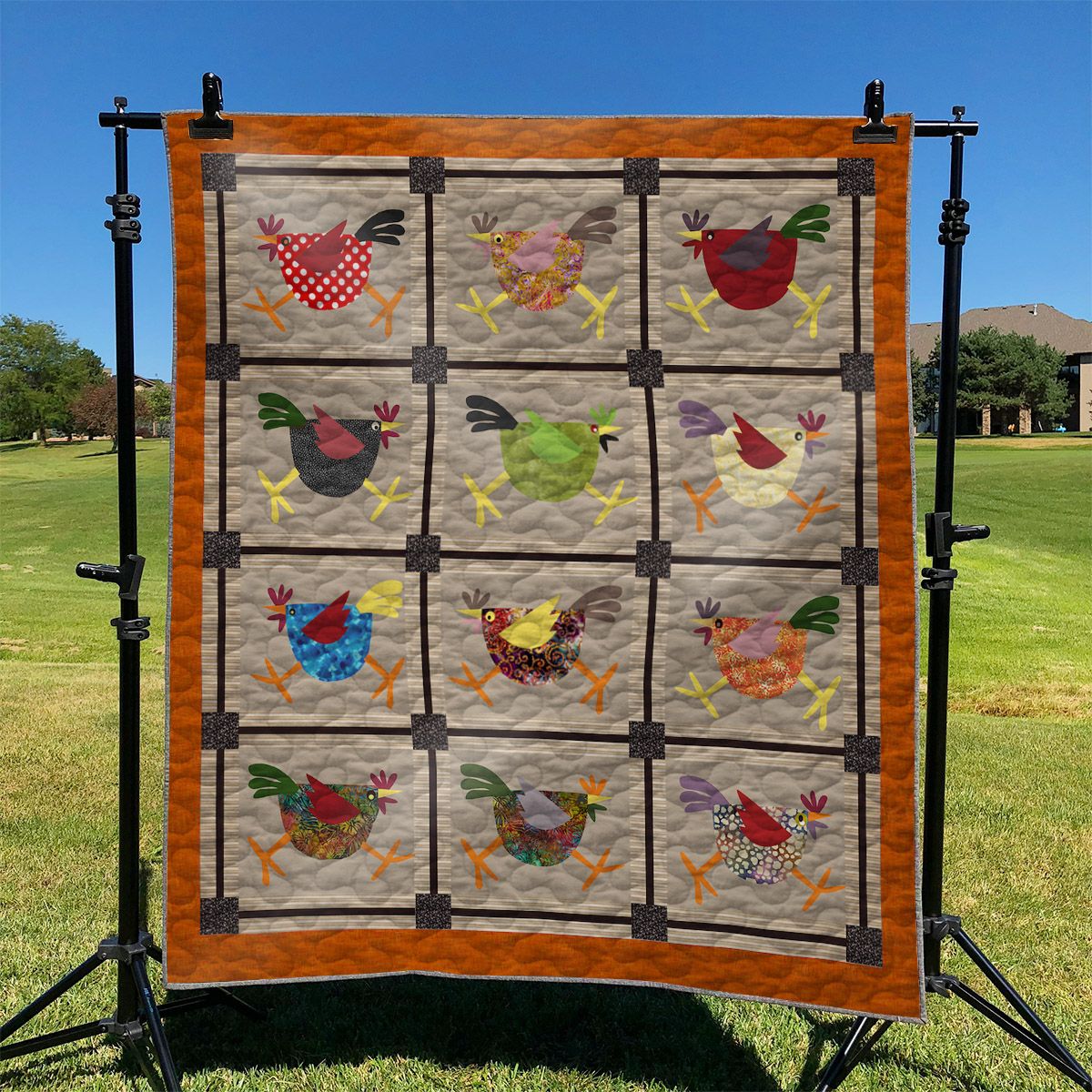 Chicken GS0109020OD Quilt Blanket