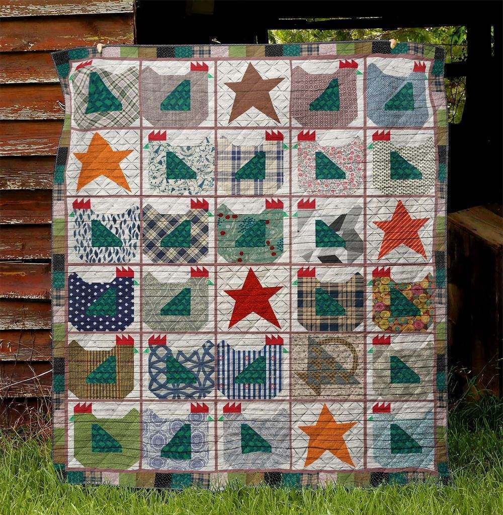 Chicken LA130511 Quilt Blanket
