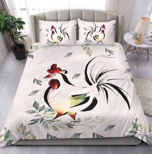 Chicken Leaf Bedding Set