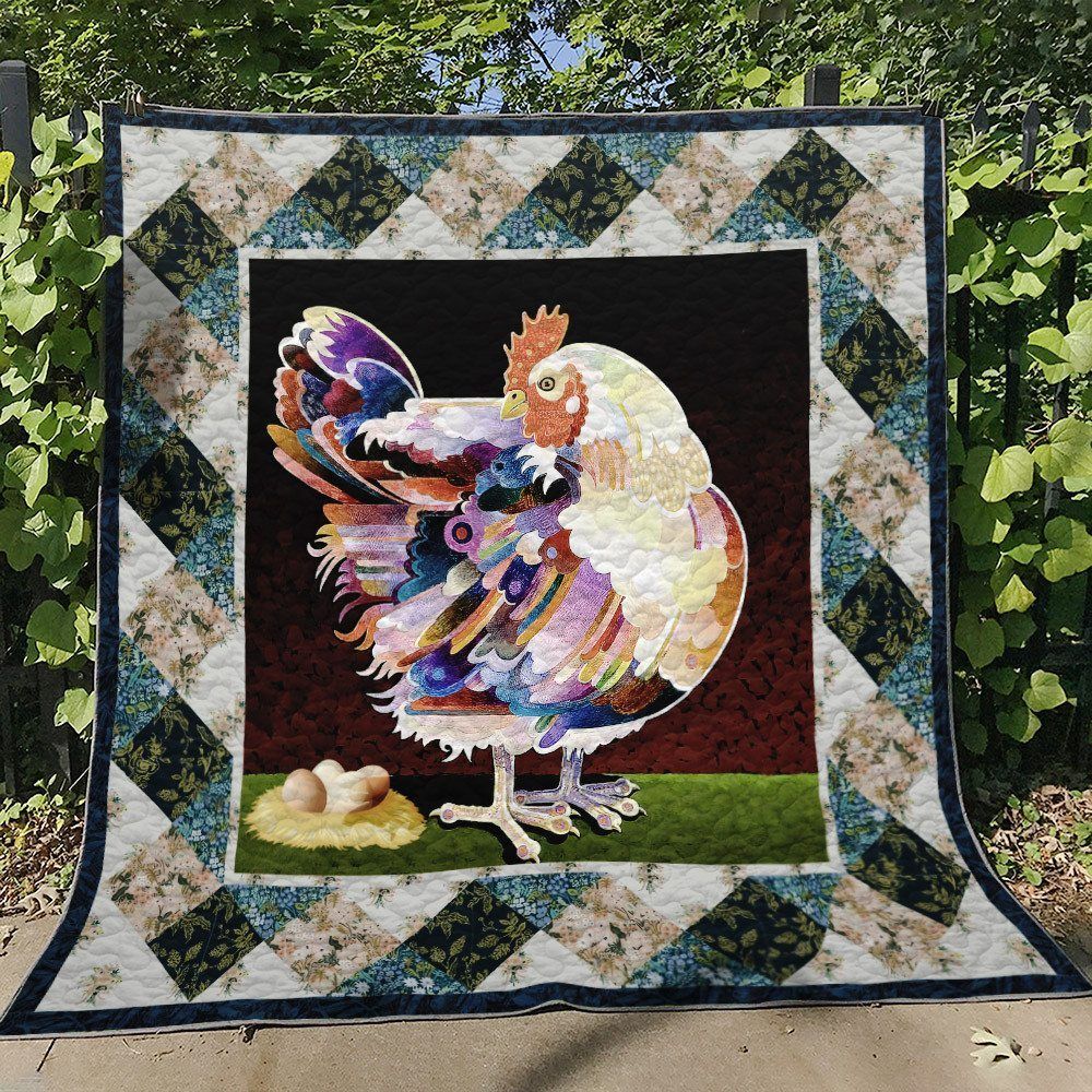 Chicken NN120708 Quilt Blanket