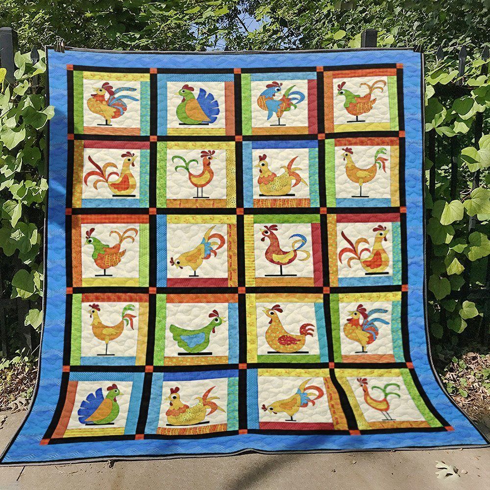 Chicken NN160708 Quilt Blanket