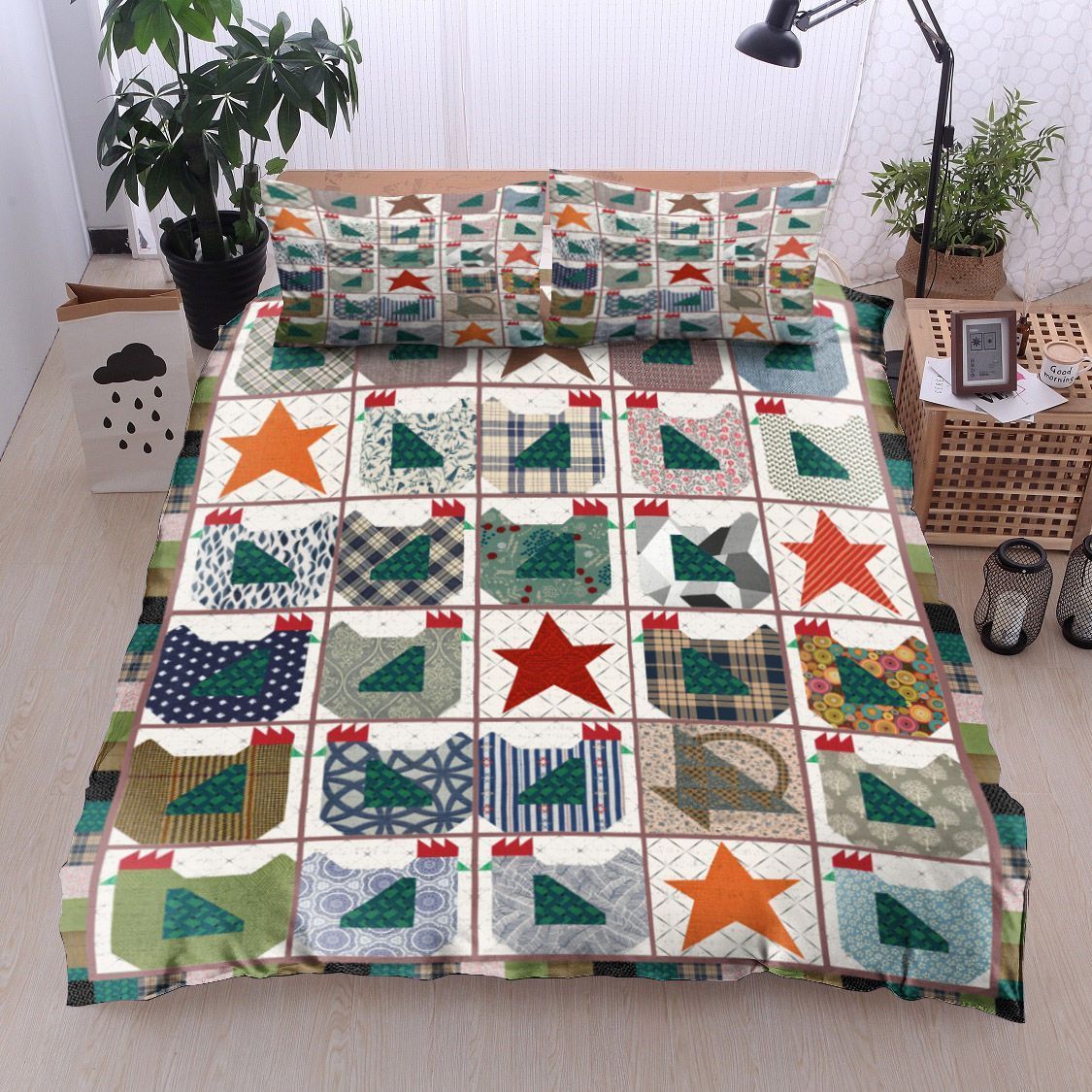 Chicken Bedding Set