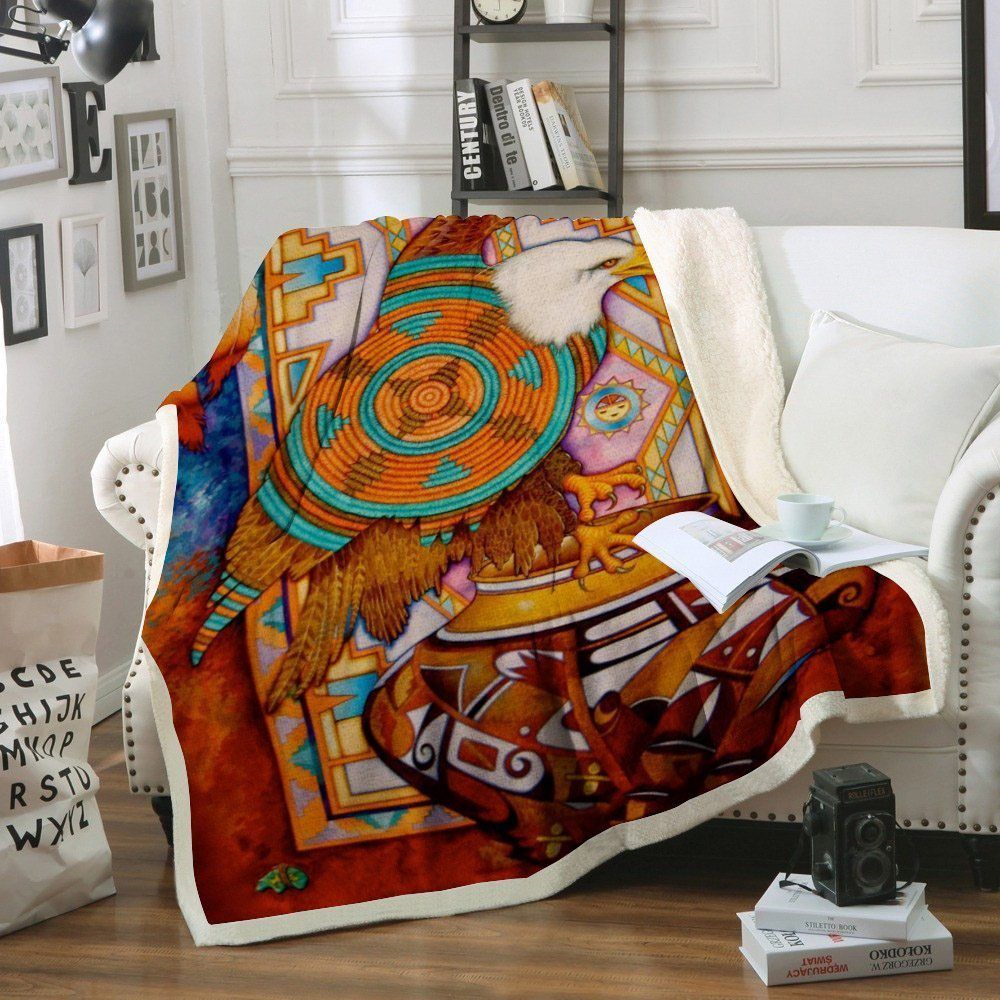 Chicken Sherpa Fleece Blanket