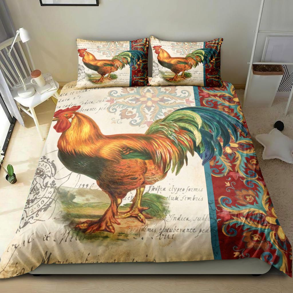 Chicken Pattern Bedding Set